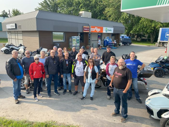 Une virée à moto mémorable!