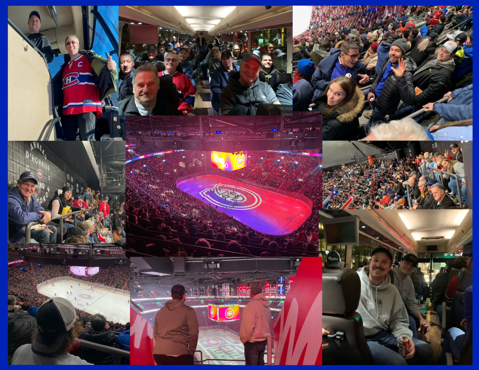 Voyage électrisant au match du Canadiens de Montréal